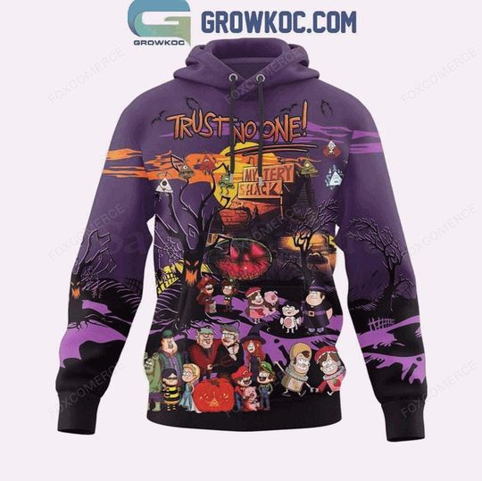 Gravity Falls Trust No One Halloween 3D Hoodie
