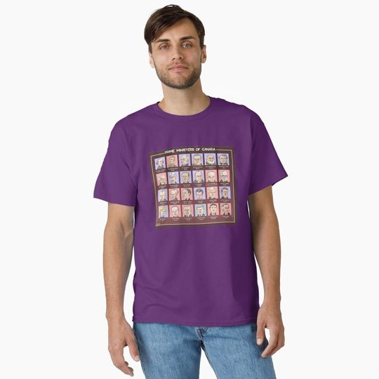 Discover Canada's Prime Ministers (updated 2025) Classic T-Shirt