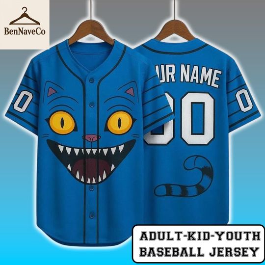 Kpop Demon Hunters Halloween Baseball Jersey, Derpy Tiger Cosplay Outfit, Anime Costume Shirt, Fan Gift Jersey