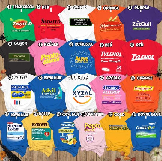 Halloween Costume Party Shirt, Pharmacy Halloween Costume Shirt