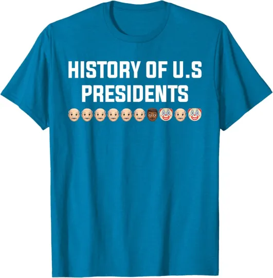 Discover History Of US Presidents Unisex T-Shirt Funny Gift