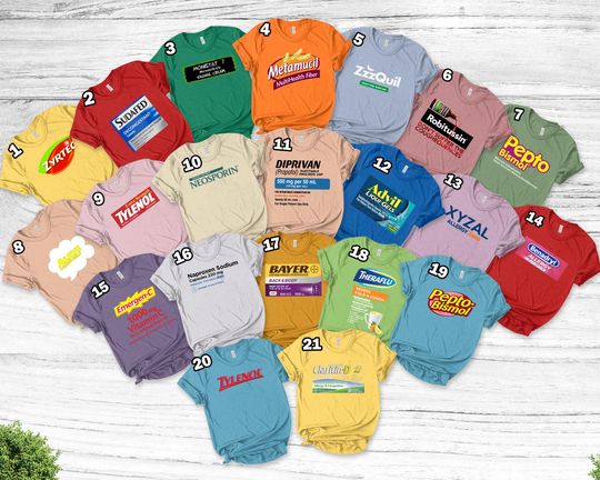 Discover Halloween Group Costume Pharmacist Shirt, Pharmacy Halloween Costume, Medical Halloween Shirt, Medicine Shirt, Nurse Halloween Group BXJP34