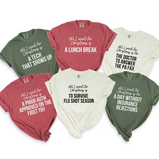 Funny Christmas Pharmacy Phrase Matching Shirts, Conference Custom Pharmacy Staff Shirts, Personalized Shirts Pharmacist Holiday Pharmily