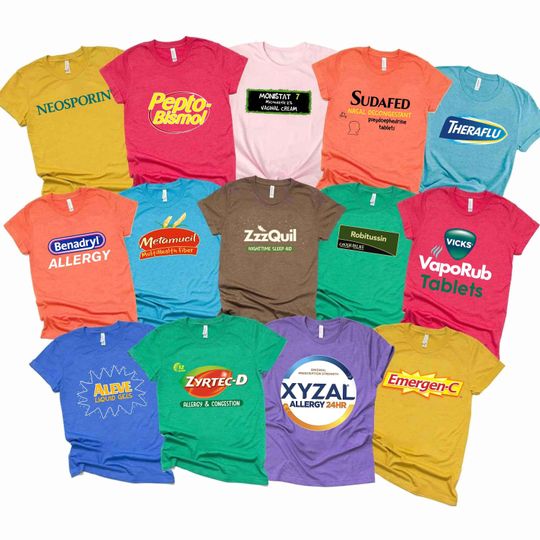 Discover Halloween Group Costume for Pharmacist, Pharmacy Halloween Costume, Medicine Halloween Shirt, Costume Group For Nurse, Matching Group Tee
