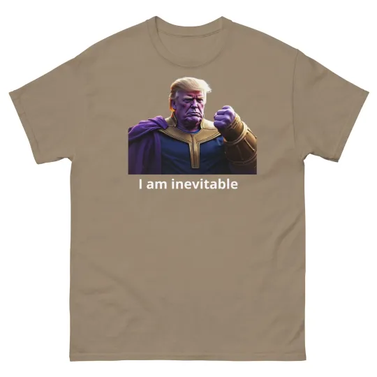 Trump Thanos I Am Inevitable T-Shirt