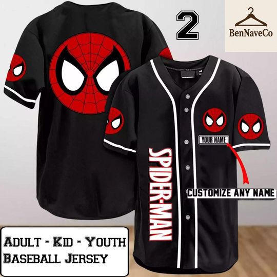Discover Spider-Man Baseball Jersey, Superhero Jersey