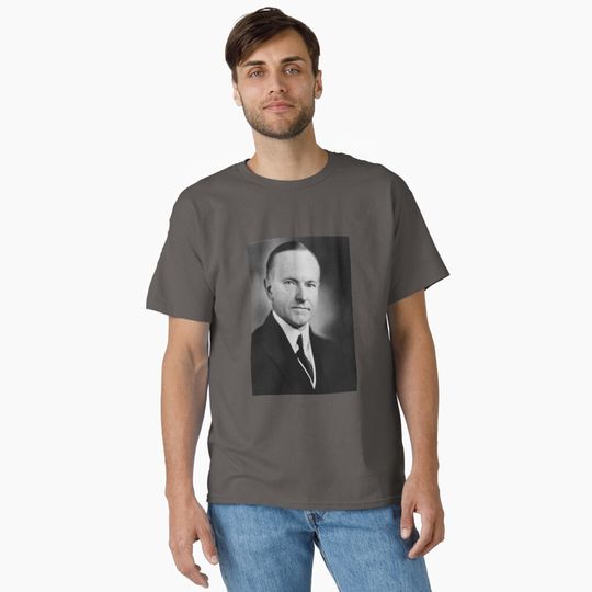 Discover Calvin Coolidge Portrait - 1924 Classic T-Shirt