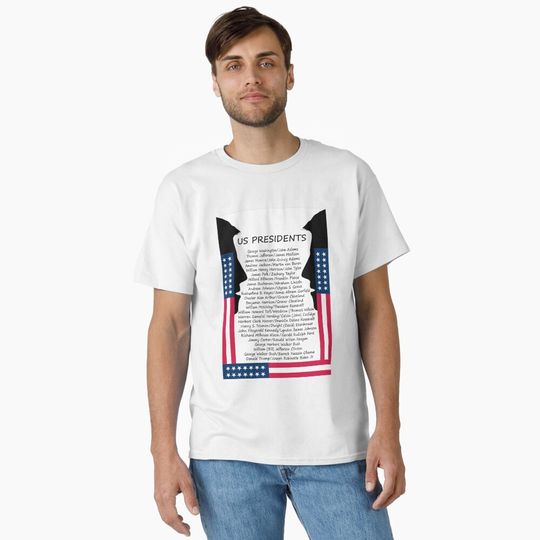 Discover  All U.S  Presidents Classic T-Shirt