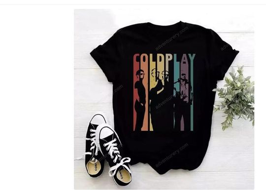 Discover Coldplay Alien Radio T-Shirt Music of the Spheres 2025 Tour