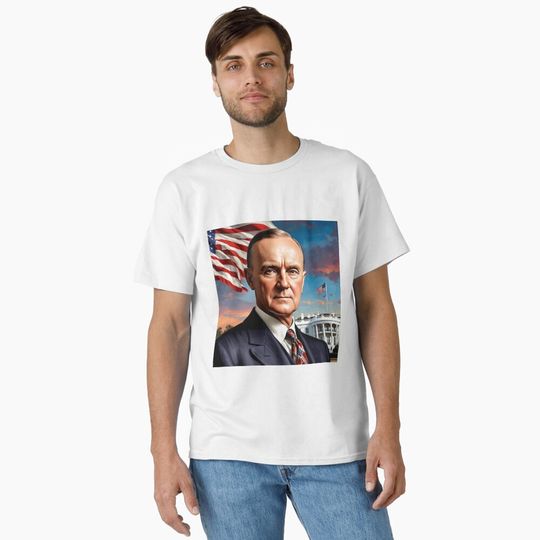 Discover Calvin Coolidge Classic T-Shirt