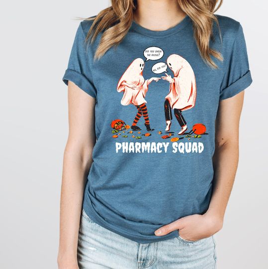 Discover Funny Pharmacy Halloween Shirt, Funny Pharmacist Halloween Shirt, Hospital Pharmacy Shirt, Did You Check the Fridge Halloween Shirt, PharmD