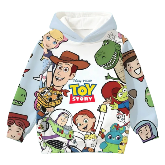 Discover Disney Boys Girls Pullover Hoodies Pixar Toy Story Family Adventure Soft Comfy Stylish Relaxed-Fit Easy To Wear Autumn Winter