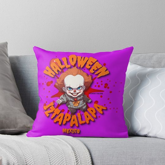 Discover HALLOWEEN IZTAPALAPA MEXICO: Limited Edition Halloween 2025 Merch #13 Pillow
