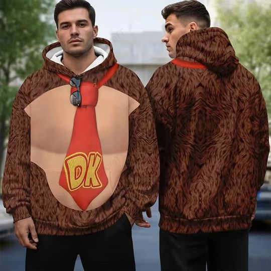 Super Brothers Style Bowser 3D Print Hoodie Men Women Fashion Casual Plus Size Hoodie Sweatshirt Street Tracksuit Men's Clothing