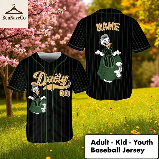 Discover Custom Daisy Duck Baseball Jersey, Disney Daisy Jersey Tee