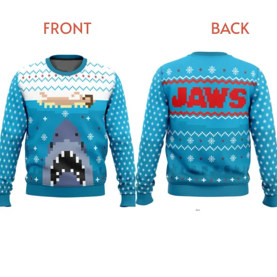 Discover Jaws Ugly Christmas Sweater