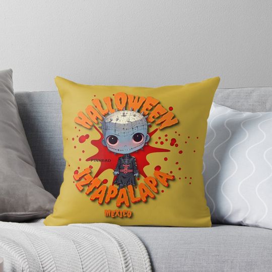 Discover HALLOWEEN IZTAPALAPA MEXICO: Limited Edition Halloween 2025 Merch #7 Pillow