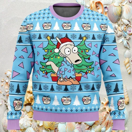 Discover Christmas Rockos Modern Life Ugly Christmas Sweater