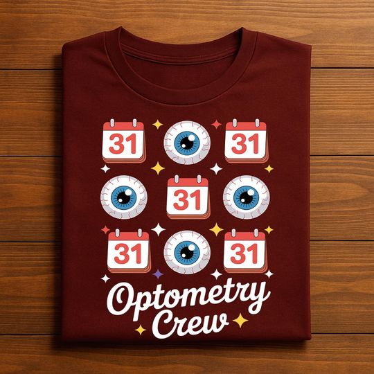 Discover Optometry Crew Halloween Shirt, Funny Eye Doctor Halloween Optician Tee