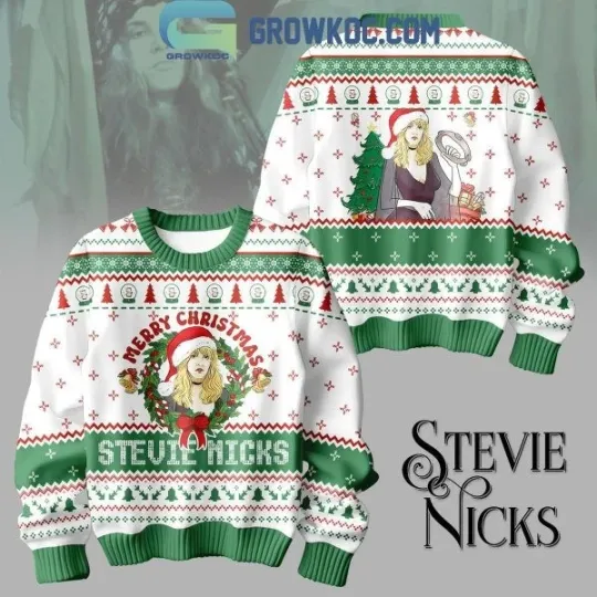 Discover Stevie Nicks Country Gypsy Merry Christmas Ugly Sweater