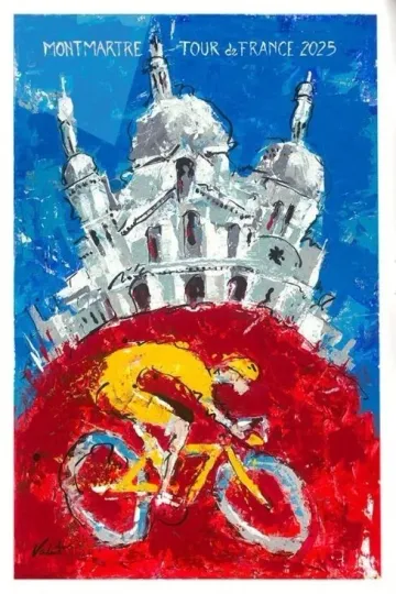 Discover Tour de France 2025 Poster