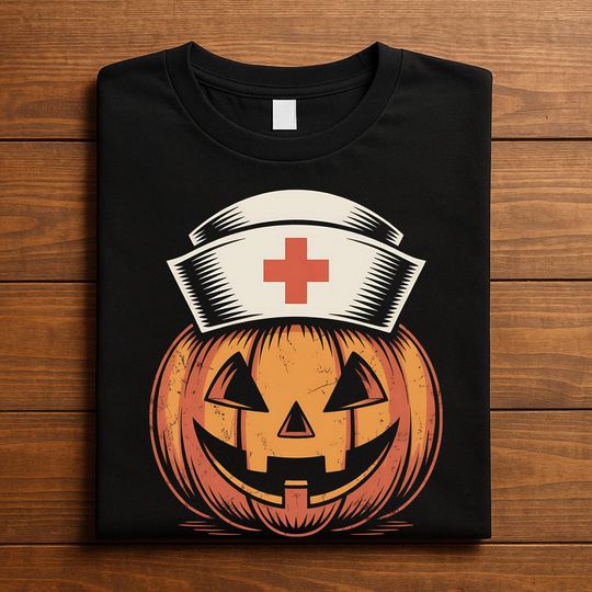 Discover Pumpkin Shirt, RN Halloween Tee, Jack O Lantern T-Shirt, Spooky Costume Top