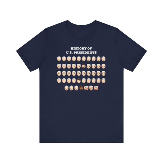 Emoji History of US Presidents ... Unisex T-Shirt