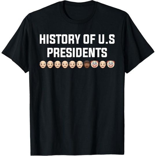 Discover History of US Presidents Hoodie, I Didn't Vote For Him, Anti-Trump shirt