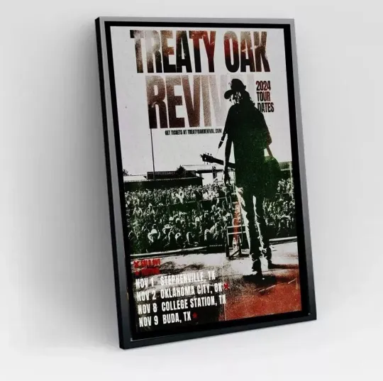 Discover Treaty Oak Revival 2024 Tour Poster