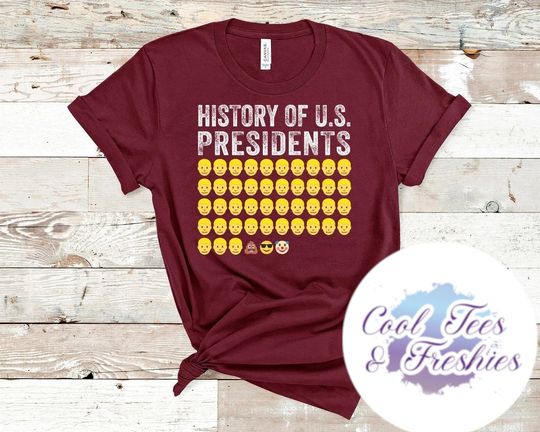 Discover History Of U.S. Presidents Tee President, Joe, Obama, Biden, Barack, Trump, Donald