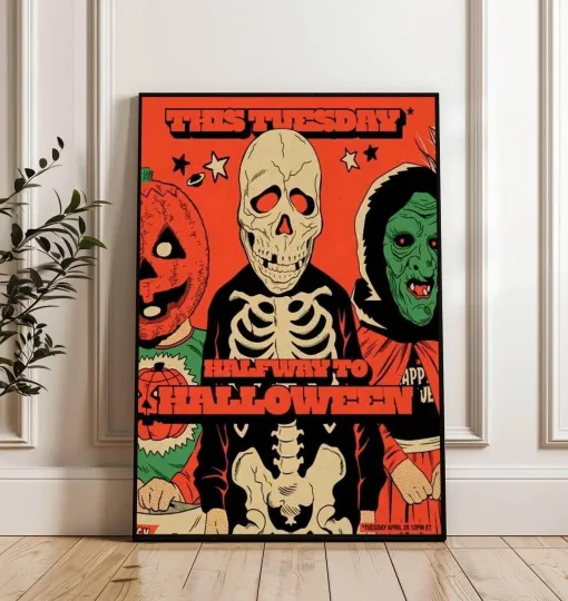 Discover 2025 Tour Fright-Rags, Inc Happy Halloween Bundle Poster  Special Event Poster