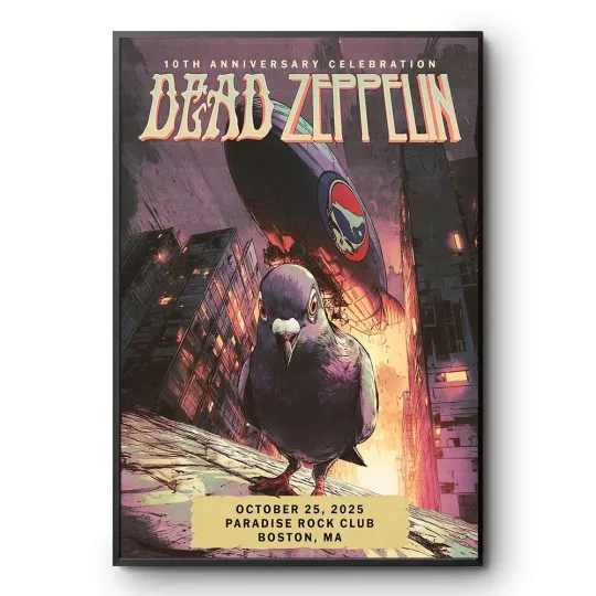 Discover Dead Zeppelin Halloween in Boston, MA October 25, 2025 Poster