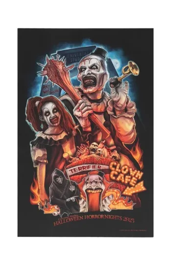 Halloween 2025 Terrifier Horror Movie Poster Vertical Premium Matte