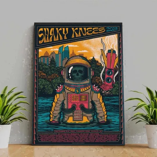 Discover Shaky Knees Festival 2025 Poster