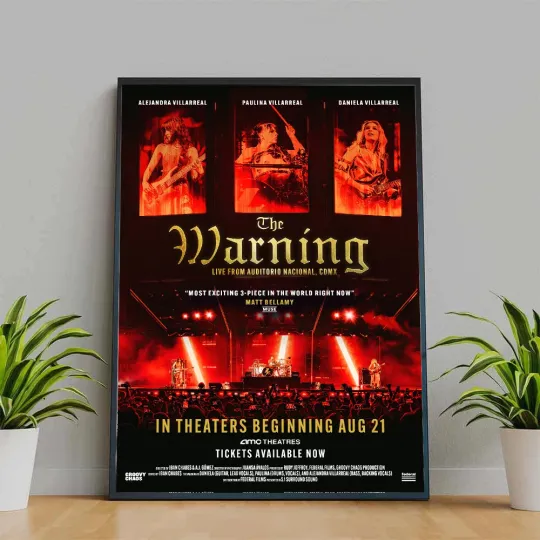 Discover Official poster of The Warning Live from Auditorio Nacional