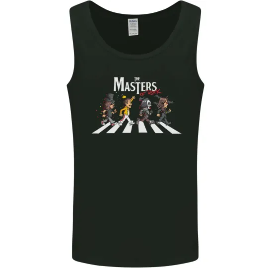 Discover Masters of Rock Band Music Heavy Metal Men's Tank Top