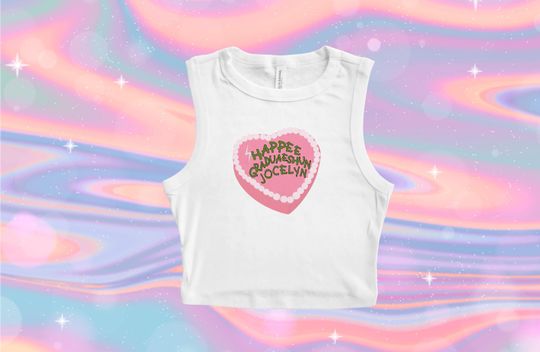 Graduation Cake Baby tee, Senior Year we made it, Cropped Grad Cake, Universal Womens Pink, your name, Grad Bash, Cap Gown CollegeGrad