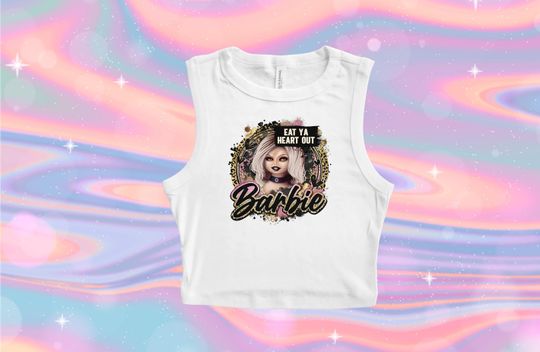 Discover Bride of Chucky Crop tank, Chucky Baby Tee Set, Tiffany Horror, Scary Movies, Halloween Movie, Scary baby doll