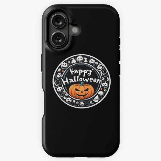 Discover Cute Halloween Art Decor iPhone Case
