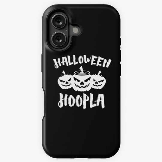 Discover Halloween hoopla iPhone Case