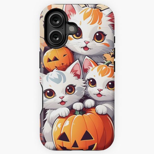 Halloween Cat Cute iPhone Case