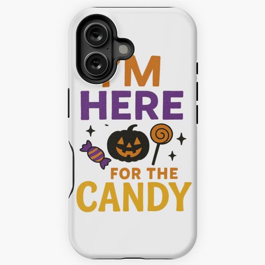 Discover I’m Here For The Candy Halloween iPhone Case
