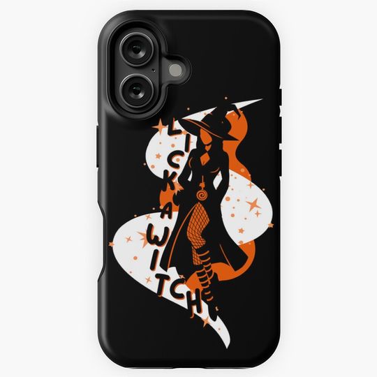 Discover Halloween Treat: Lick a Witch iPhone Case