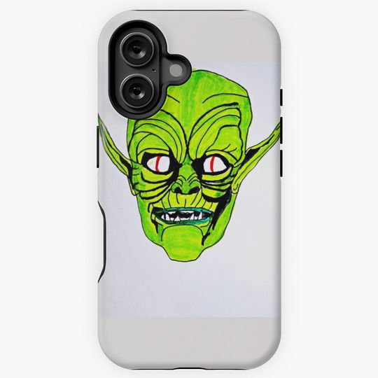 HALLOWEEN GREEN GOBLIN  iPhone Case