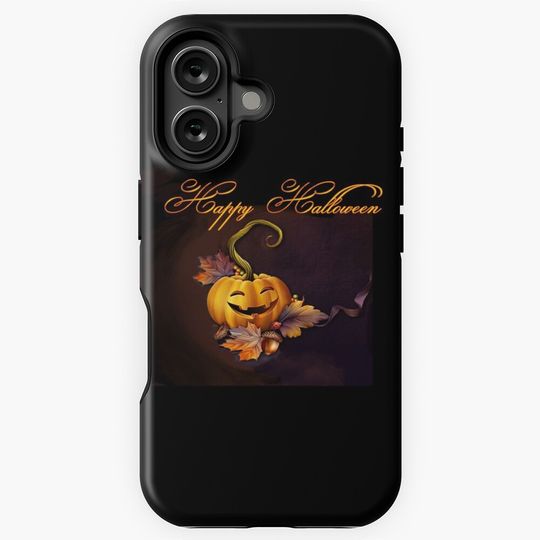 Discover Happy Halloween Display iPhone Case
