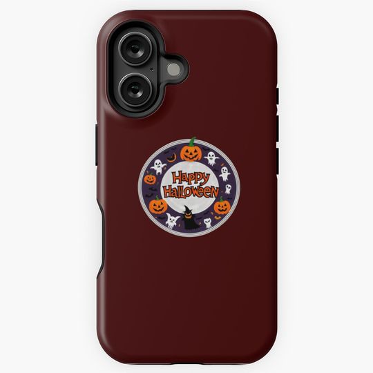 Discover Happy Halloween Artwork iPhone Case