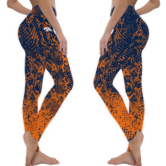 Denver Football Team Broncos Leggings, Gift for Women