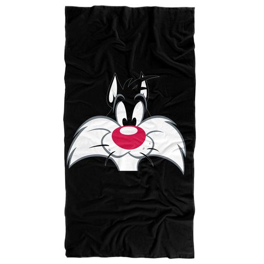 Looney Tunes Beach Towel, 30"x60" Sylvester Beach Towel