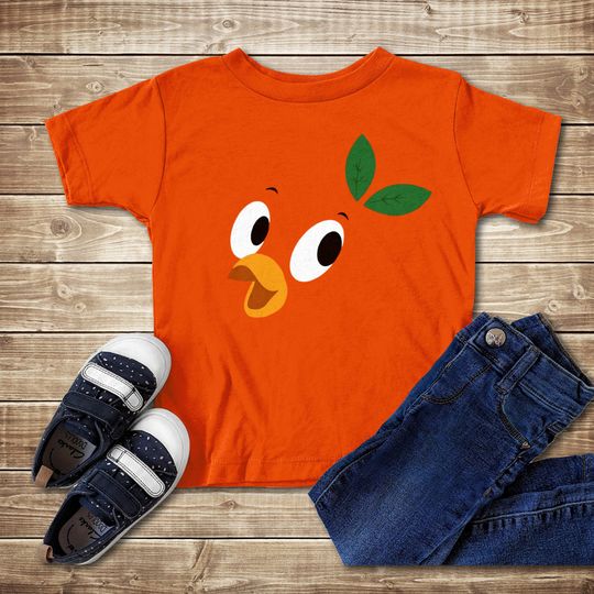 Discover Funny Bird Shirts, Bird Halloween Costume, Bird Family Trip Shirt, Funny Orange Mascot Bird Birthday Gift For Kid
