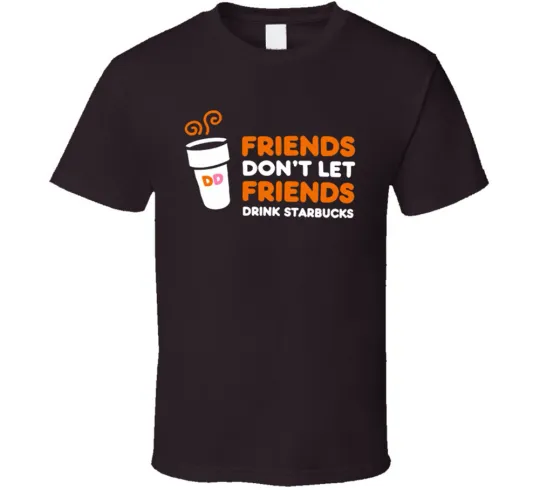 Dunkin Donuts Parody Funny T-Shirt